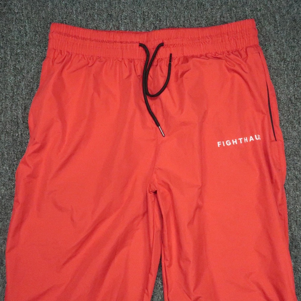 Fighthaus Sauna Suit Mens Large Red Performance Athletic Jacket Pants - Picture 10 of 16